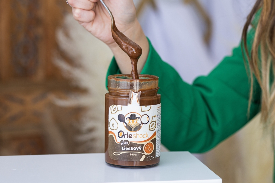 Čokoládový lieskovcový krém s pravou belgickou čokoládou